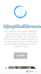 Mobile Screenshot of lifespilledlikewater.com